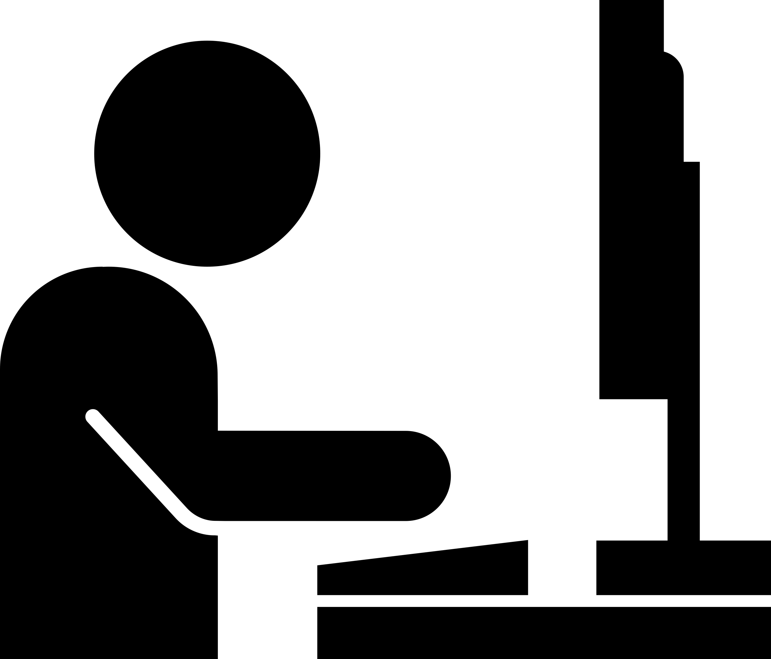 Man Working On Flat Monitor On Side View Printable Line Art Svg Free Vectors